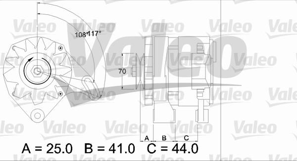 Valeo 436147 - Alternator furqanavto.az