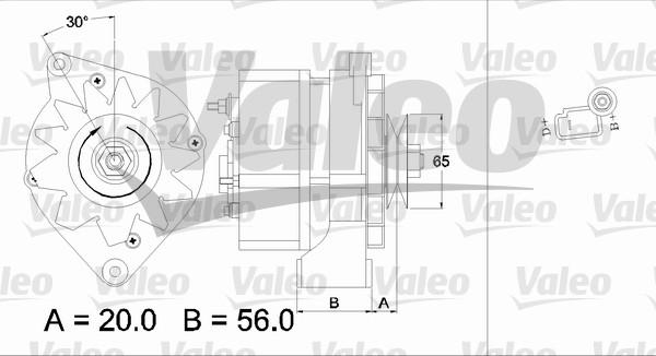 Valeo 436159 - Alternator furqanavto.az