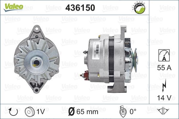 Valeo 436150 - Alternator furqanavto.az