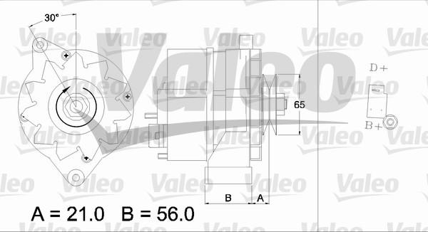 Valeo 436157 - Alternator furqanavto.az