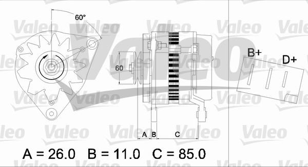 Valeo 436169 - Alternator furqanavto.az