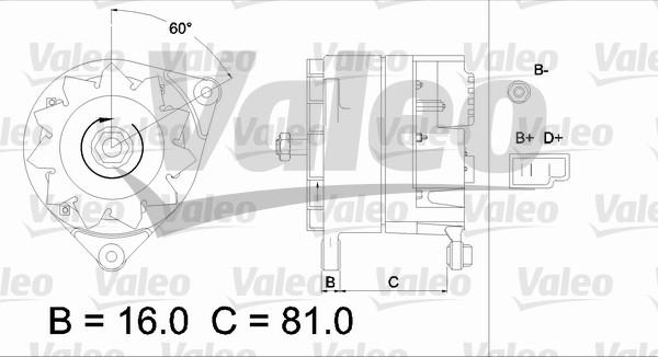 Valeo 436166 - Alternator furqanavto.az