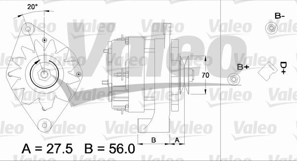 Valeo 436161 - Alternator furqanavto.az