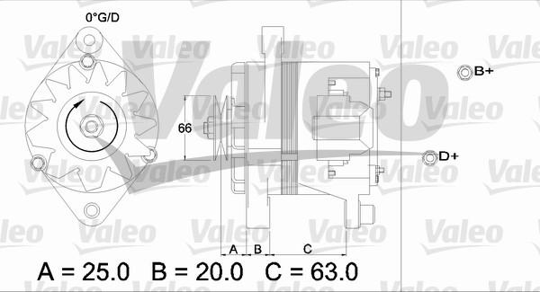 Valeo 436111 - Alternator furqanavto.az