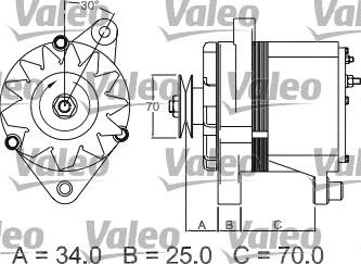 Valeo 436117 - Alternator furqanavto.az