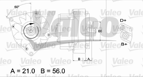 Valeo 436134 - Alternator furqanavto.az