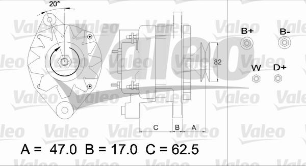 Valeo 436394 - Alternator furqanavto.az