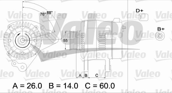 Valeo 436364 - Alternator furqanavto.az