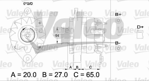 Valeo 436309 - Alternator furqanavto.az