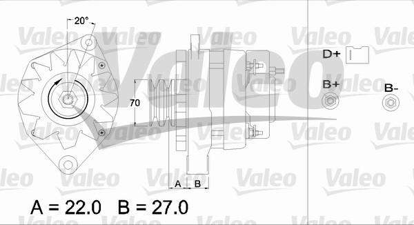 Valeo 436307 - Alternator furqanavto.az