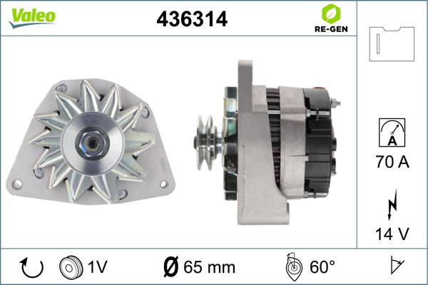 Valeo 436314 - Alternator furqanavto.az