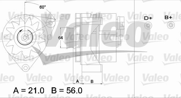 Valeo 436311 - Alternator furqanavto.az