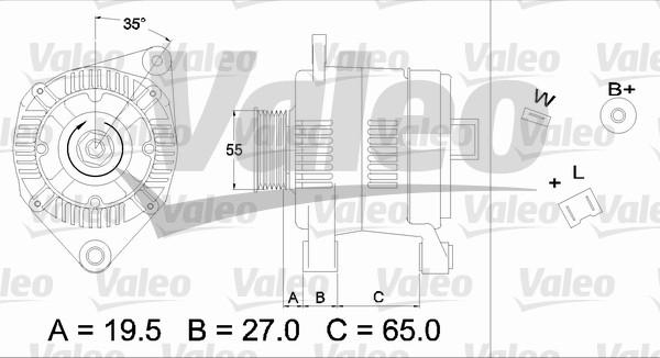 Valeo 436384 - Alternator furqanavto.az