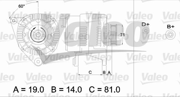 Valeo 436386 - Alternator furqanavto.az