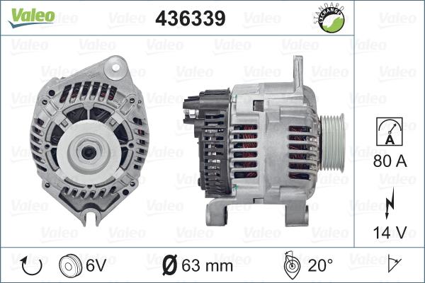 Valeo 436339 - Alternator furqanavto.az