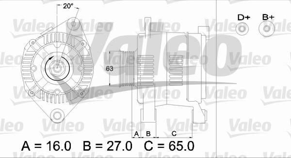 Valeo 436336 - Alternator furqanavto.az