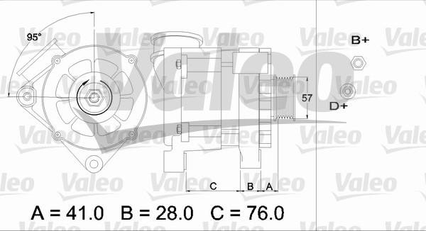 Valeo 436333 - Alternator furqanavto.az