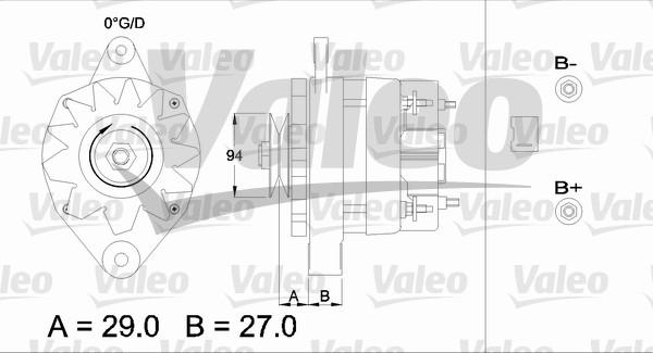 Valeo 436374 - Alternator furqanavto.az