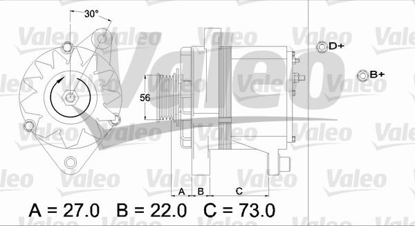 Valeo 436242 - Alternator furqanavto.az