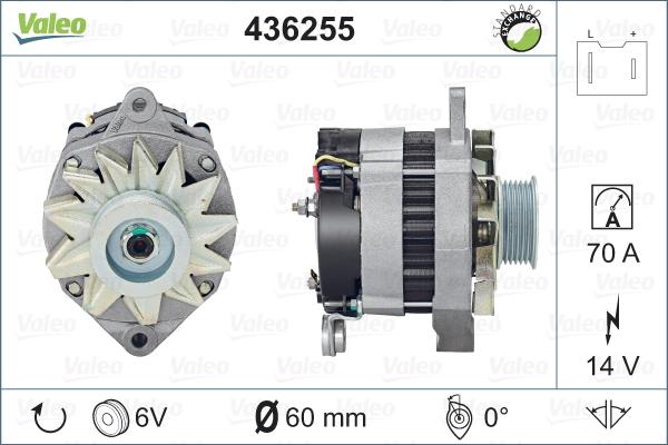 Valeo 436255 - Alternator furqanavto.az