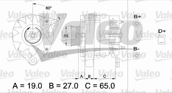 Valeo 436253 - Alternator furqanavto.az