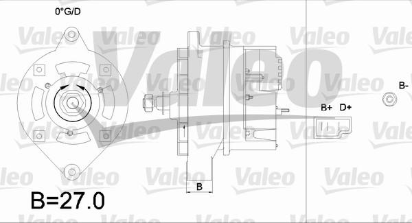 Valeo 436264 - Alternator furqanavto.az