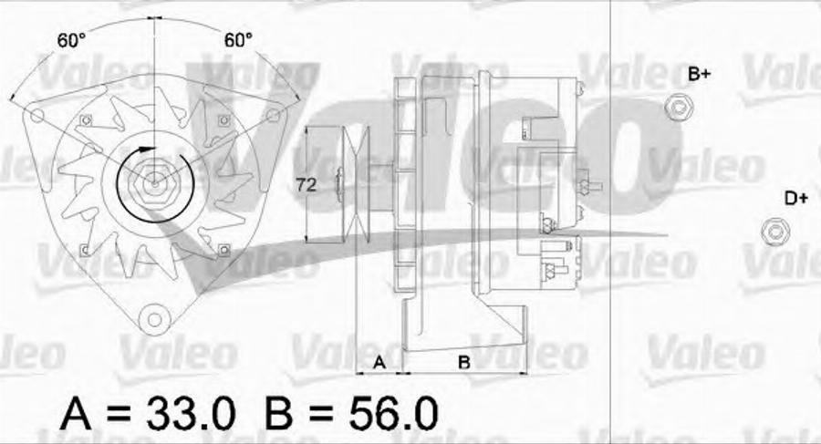 Valeo 436 266 - Alternator furqanavto.az