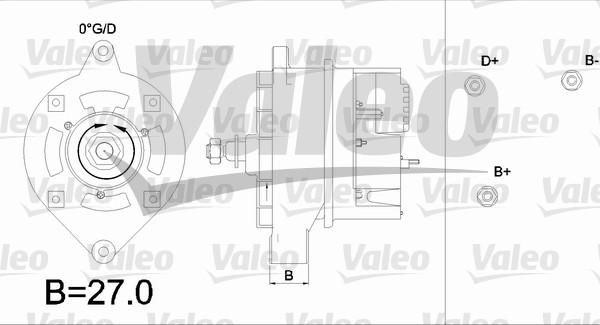 Valeo 436263 - Alternator furqanavto.az