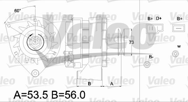 Valeo 436208 - Alternator furqanavto.az