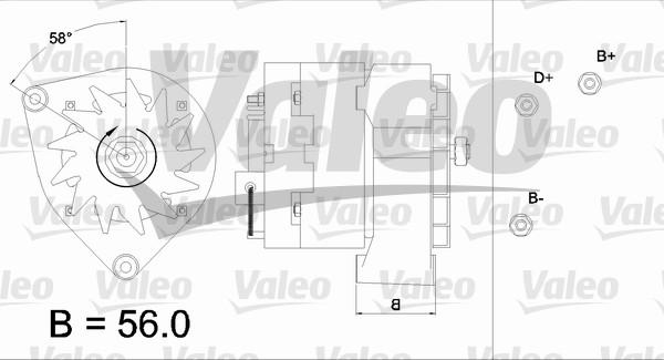 Valeo 436211 - Alternator furqanavto.az