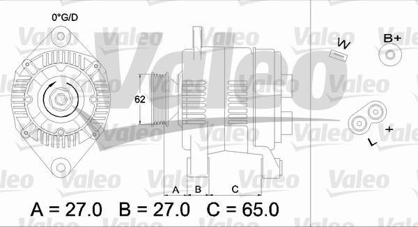 Valeo 436280 - Alternator furqanavto.az