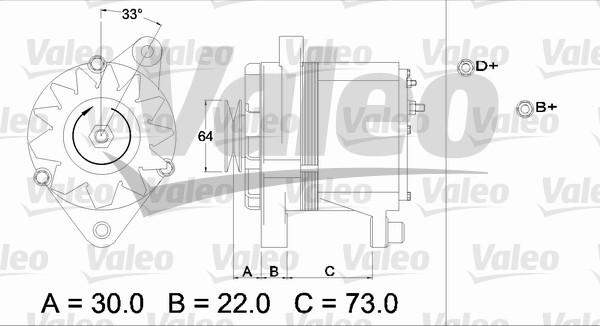 Valeo 436235 - Alternator furqanavto.az