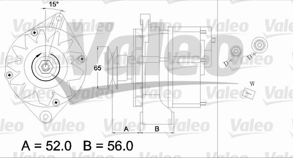 Valeo 436225 - Alternator furqanavto.az