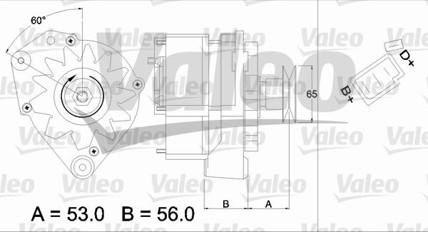 Valeo 436220 - Alternator furqanavto.az