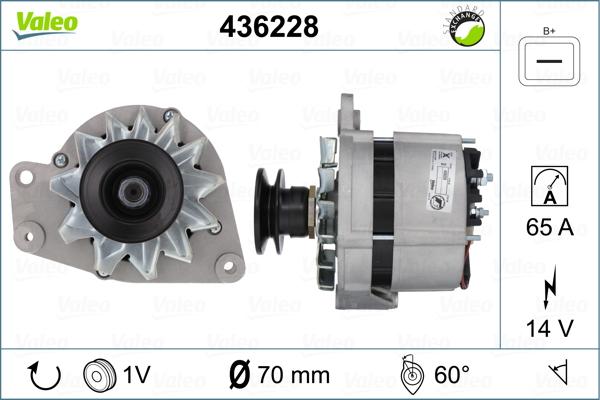 Valeo 436228 - Alternator furqanavto.az