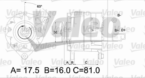 Valeo 436223 - Alternator furqanavto.az