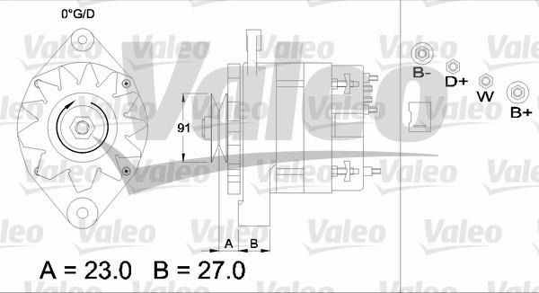 Valeo 436274 - Alternator furqanavto.az