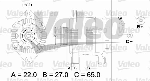 Valeo 436275 - Alternator furqanavto.az