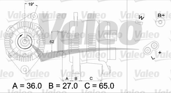 Valeo 436276 - Alternator furqanavto.az