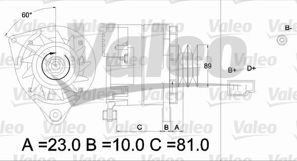 Valeo 436273 - Alternator furqanavto.az