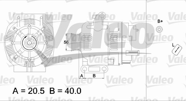 Valeo 436750 - Alternator furqanavto.az