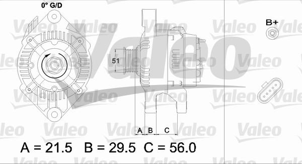 Valeo 436752 - Alternator furqanavto.az