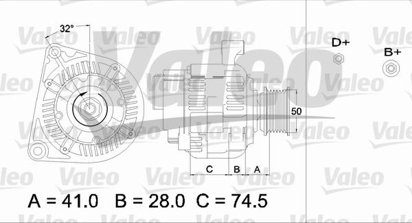 Valeo 436700 - Alternator furqanavto.az