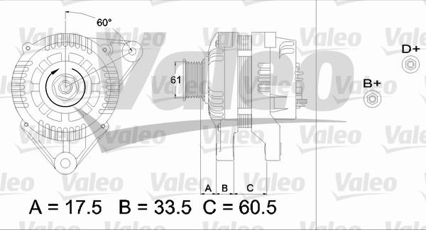 Valeo 436719 - Alternator furqanavto.az