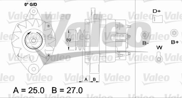 Valeo 436716 - Alternator furqanavto.az