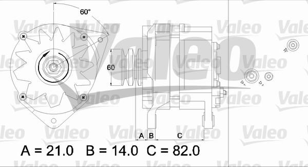 Valeo 436786 - Alternator furqanavto.az