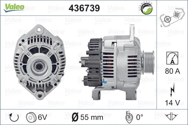 Valeo 436739 - Alternator furqanavto.az