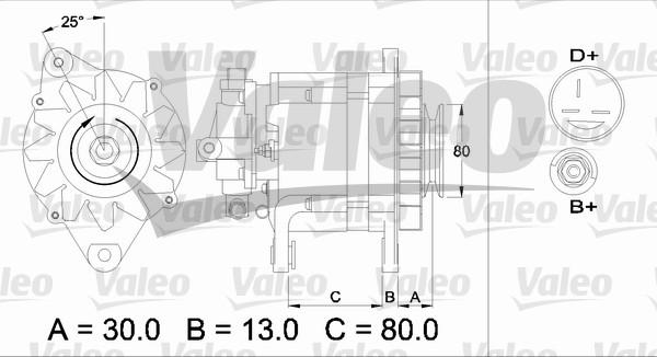 Valeo 436724 - Alternator furqanavto.az