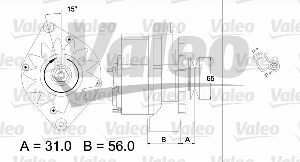 Valeo 436722 - Alternator furqanavto.az