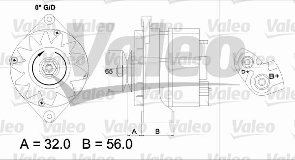 Valeo 436727 - Alternator furqanavto.az